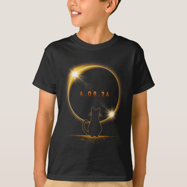 Solfångarglasögon, t katt, med solfångarglasögon shirt (Framsida)