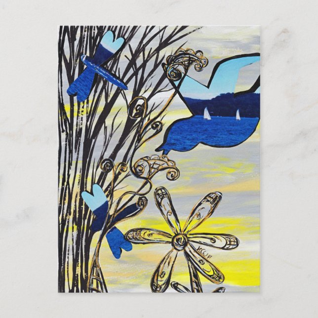 Solfångst vykort (Framsida)