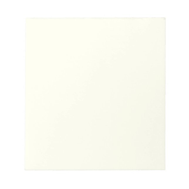 Solfärgad minimalistisk enfärgad modern anteckningsblock (Framsida)
