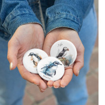 Solfärgstoner, vattenfärgspenguin, anpassningsbar