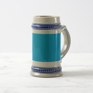 Solfast Cyanblå Bakgrund Sommar Minimal Stil Sejdel