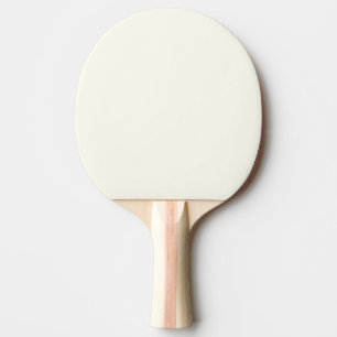 Solfast elfenben och varmt svart färg pingisracket