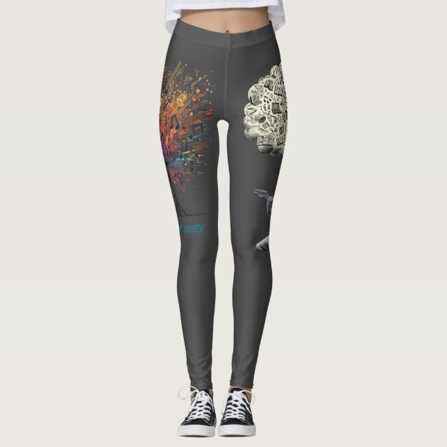Solfeggio Exploguitar Player Leggings (Framsida)