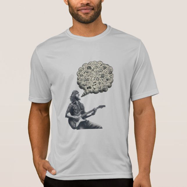 Solfeggio Exploguitar Player T Shirt (Framsida)