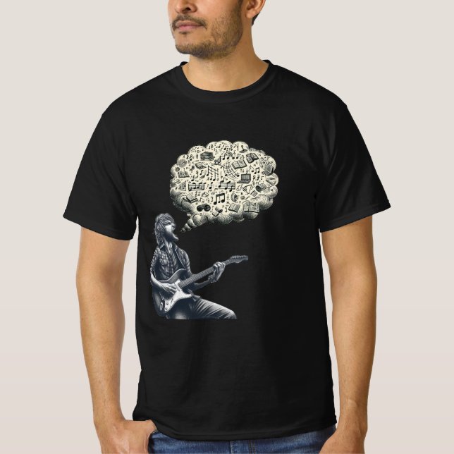 Solfeggio Exploguitar Player T Shirt (Framsida)