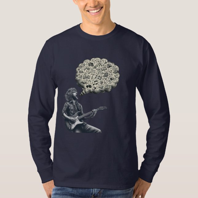Solfeggio Exploguitar Player T Shirt (Framsida)