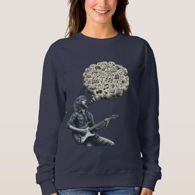 Solfeggio Exploguitar Player T Shirt (Framsida)