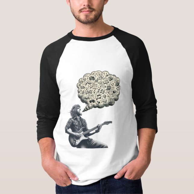 Solfeggio Exploguitar Player T Shirt (Framsida)