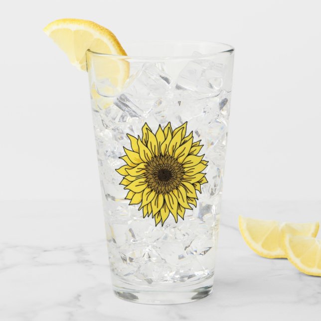 Solfjäder, botanisk, present till kvinnor  glaskopp (Framsida Ice)