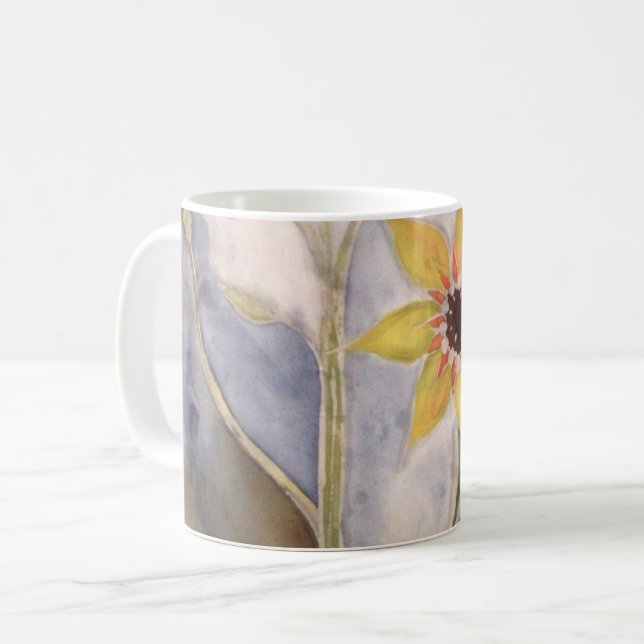Solfjäder Kaffemugg (Framsida vänster)