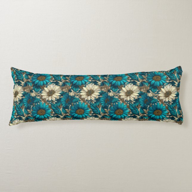 Solfjäder Natur Rustik Dekor Boho Sofa Kroppskudde (Framsidan)