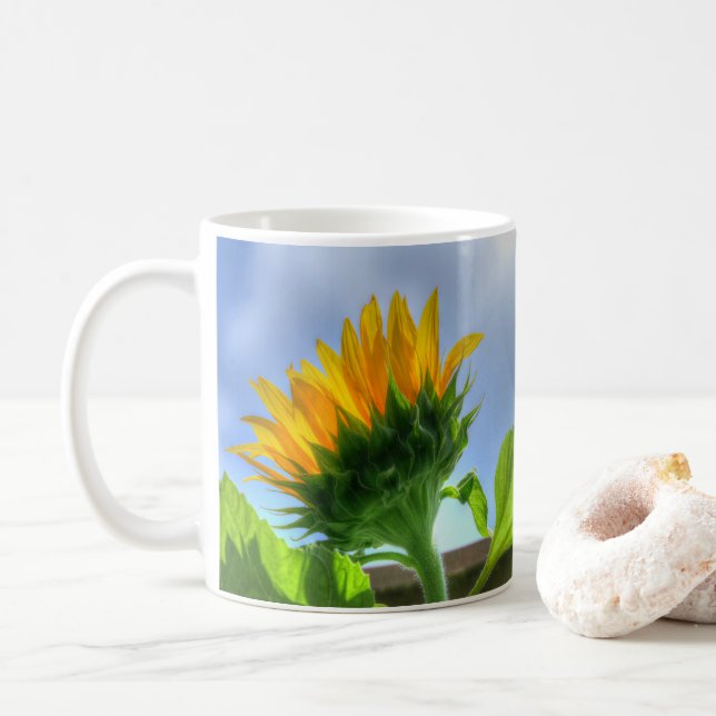 Solfjäderblomma Kaffemugg (Med munk)