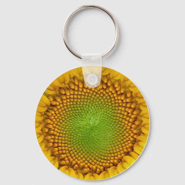 Solfjäderblomma Nyckelring (Framsida)