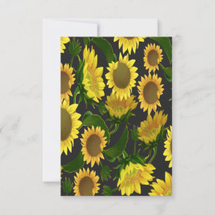 Solfjäderblomma Tack Kort