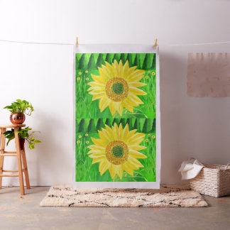 Solfjäderblomma tyg