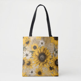 Solfjäderblomma Tygkasse
