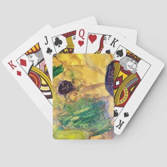 Solfjälkar Casinokort (Baksidan)