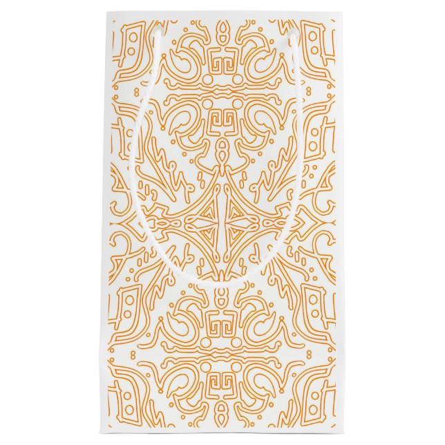 Solfläcksgyllene Damask Telefon / iPad-fodral (Framsidan)