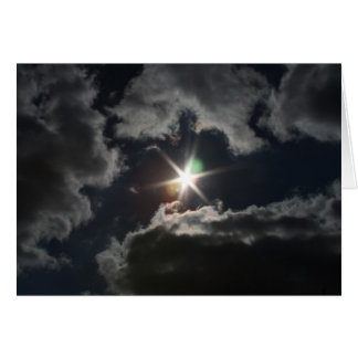 "Solflare" av Larry Coressel Hälsningskort
