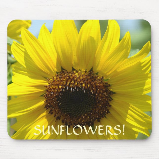 SOLFLODESFLORAL Musmatta gåvor Sun Blommor (Framsidan)