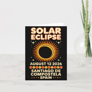 Solförmörkelse 12 augusti 2026 Santiago De Kort