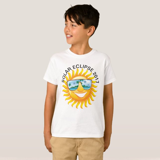 Solförmörkelse 2017 t-shirt (Hel framsida)