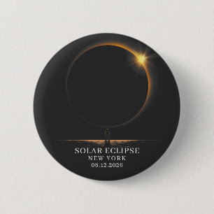 Solförmörkelse 2026 Celestial Astronomi Knapp