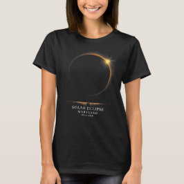 Solförmörkelse 2026 Celestial Astronomi T Shirt