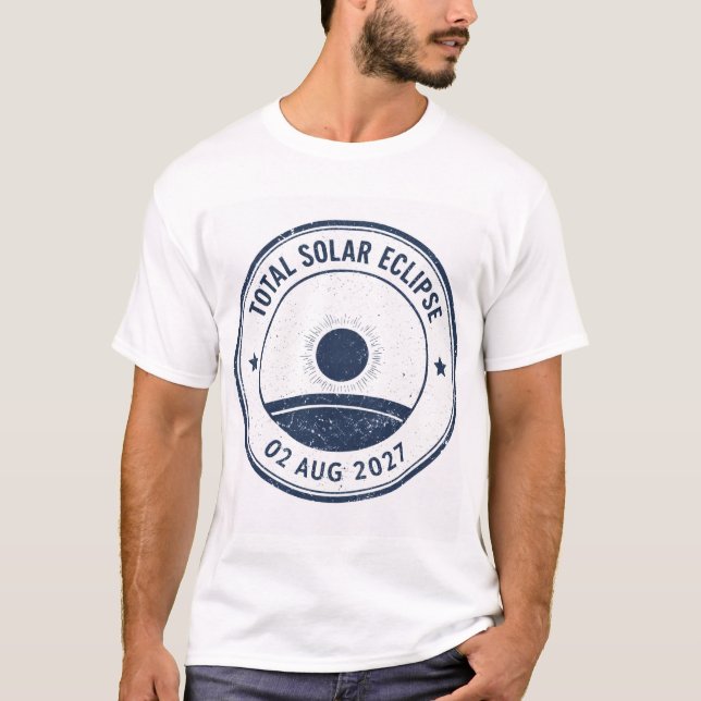 Solförmörkelse 2 augusti 2027 t shirt (Framsida)