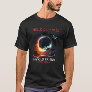 Solförmörkelse 8 april 2024  t shirt