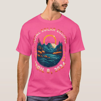 Solförmörkelse Astronomi 2024 Solförmörkelse T Shirt