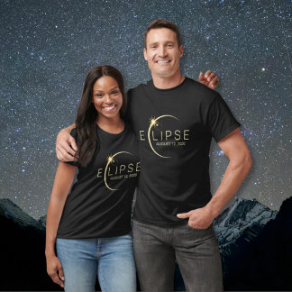 Solförmörkelse Astronomi Händelse 2026 T Shirt