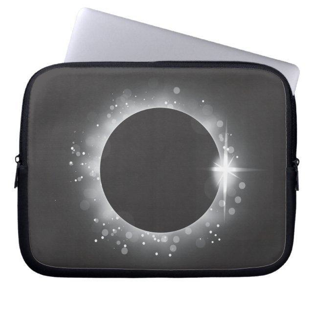 Solförmörkelse Laptop Fodral (Framsidan)