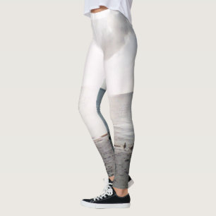 Solglans vid stranden leggings