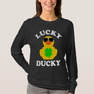 Solglasögon av gummi Anka 4 Löv C Lucky Ducky 1 T Shirt