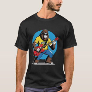 Solglasögon av sasquatch Kärlek Sten på Bigfoot UF T Shirt