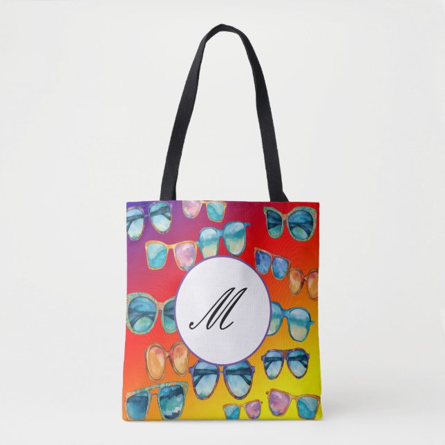 Solglasögon Boho Stil Tygkasse (Framsida)