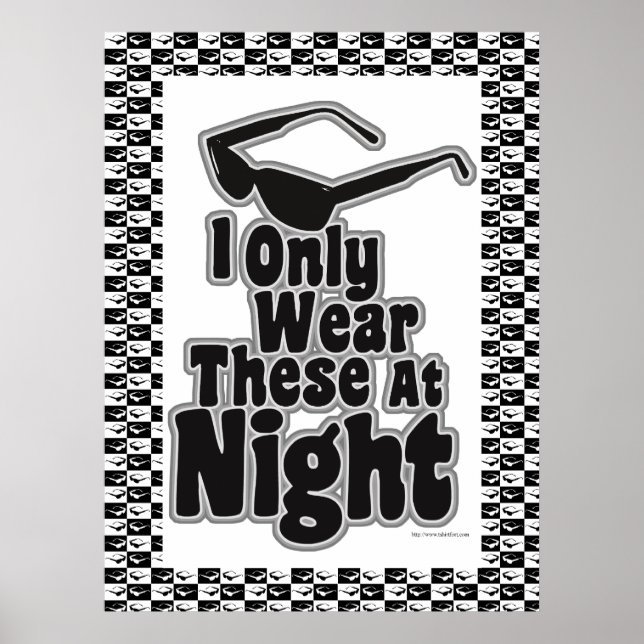 Solglasögon efter Mörk! Poster (Framsidan)