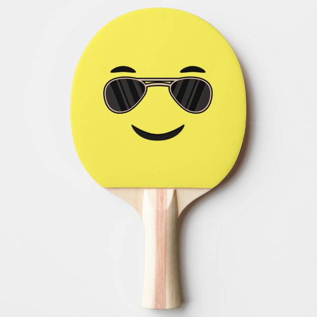 Solglasögon Emoji Pingisracket (Framsidan)