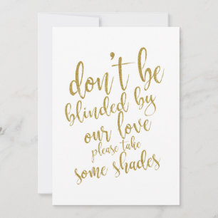 Solglasögon från bröllop gynnar prisvärda tecken