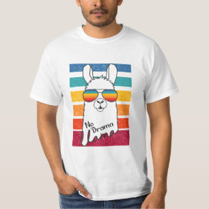 Solglasögon, lama, med färgade remsor t shirt