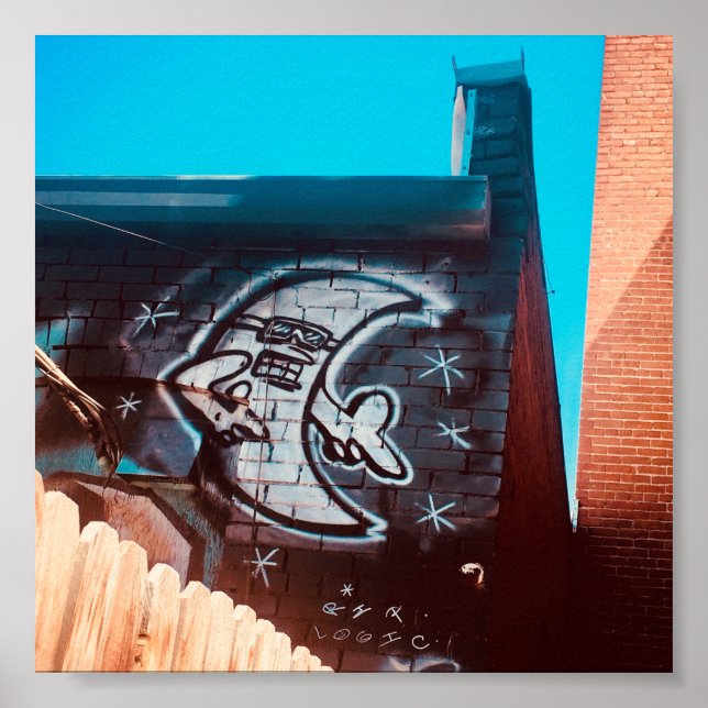 Solglasögon nattetid i måne poster (Framsidan)