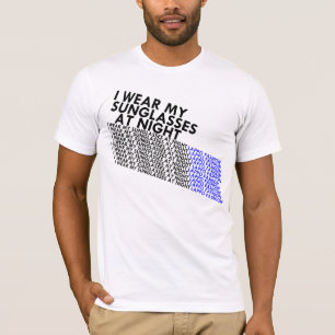 solglasögon på natten tee shirt
