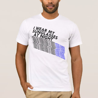 solglasögon på natten tee shirt