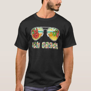 Solglasögon Peace Out 4:e Klass-lärarna Studenten T Shirt