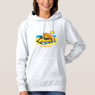 Solglasögon Pizza Avslappnad på stranden T Shirt