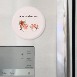 Solglasögon Rosa ros Färgad Magnet