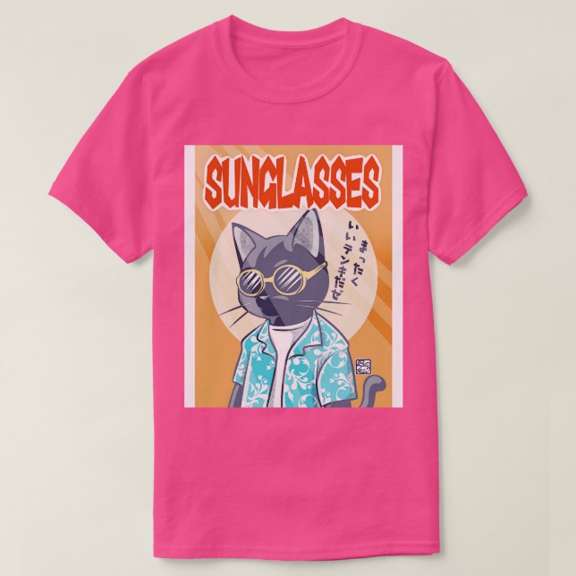 Solglasögon T Shirt (Design framsida)