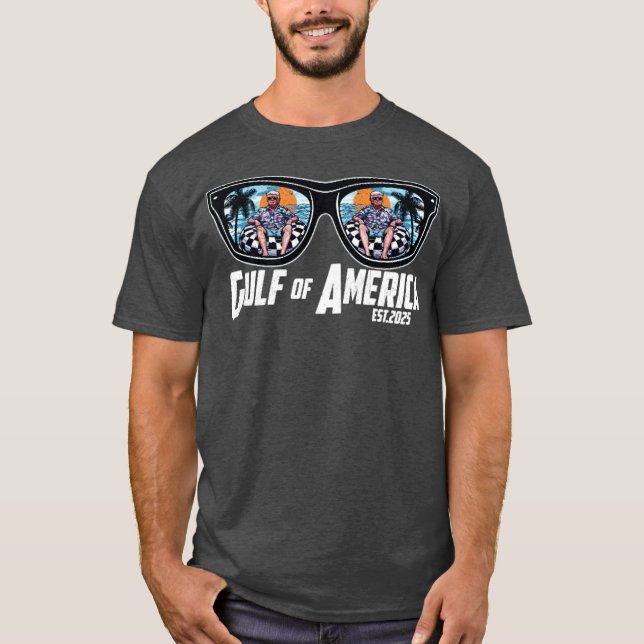 Solglasögon Trump Bukt i Amerika T Shirt (Framsida)