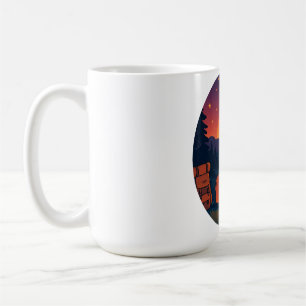 Solglöd: Romantic Camping Mugg